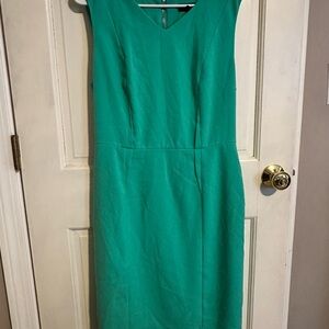 The Limited Green Midi Dress